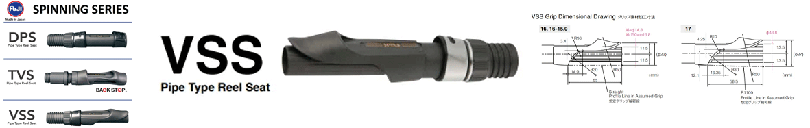 Immagine del prodotto Fuji Pipe Type Reel Seat VSS