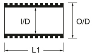Bild von Fuji Pipe Type Reel Seat SKSPS-N/B