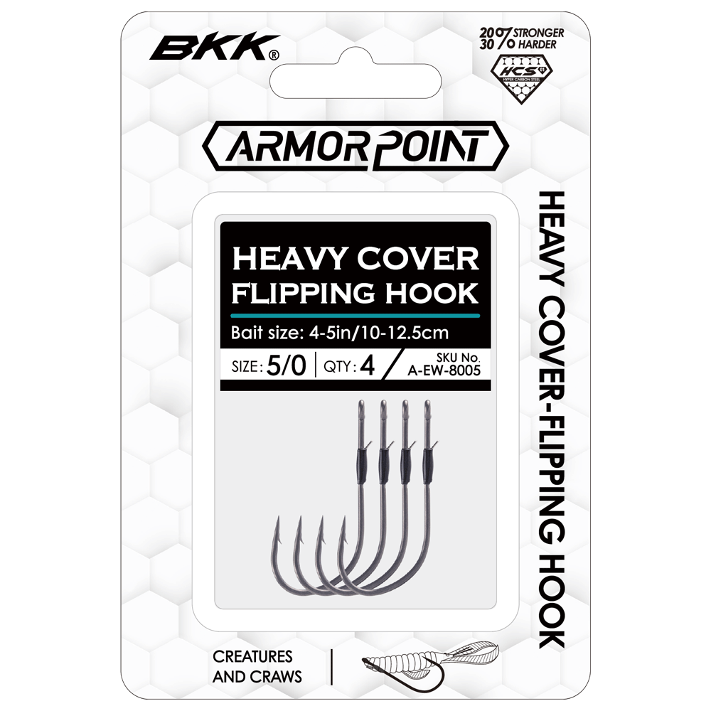 Imagen de BKK FISHING HOOKS Armor Point Heavy Cover Flipping Hook