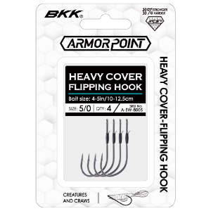 Imagen de BKK FISHING HOOKS Armor Point Heavy Cover Flipping Hook