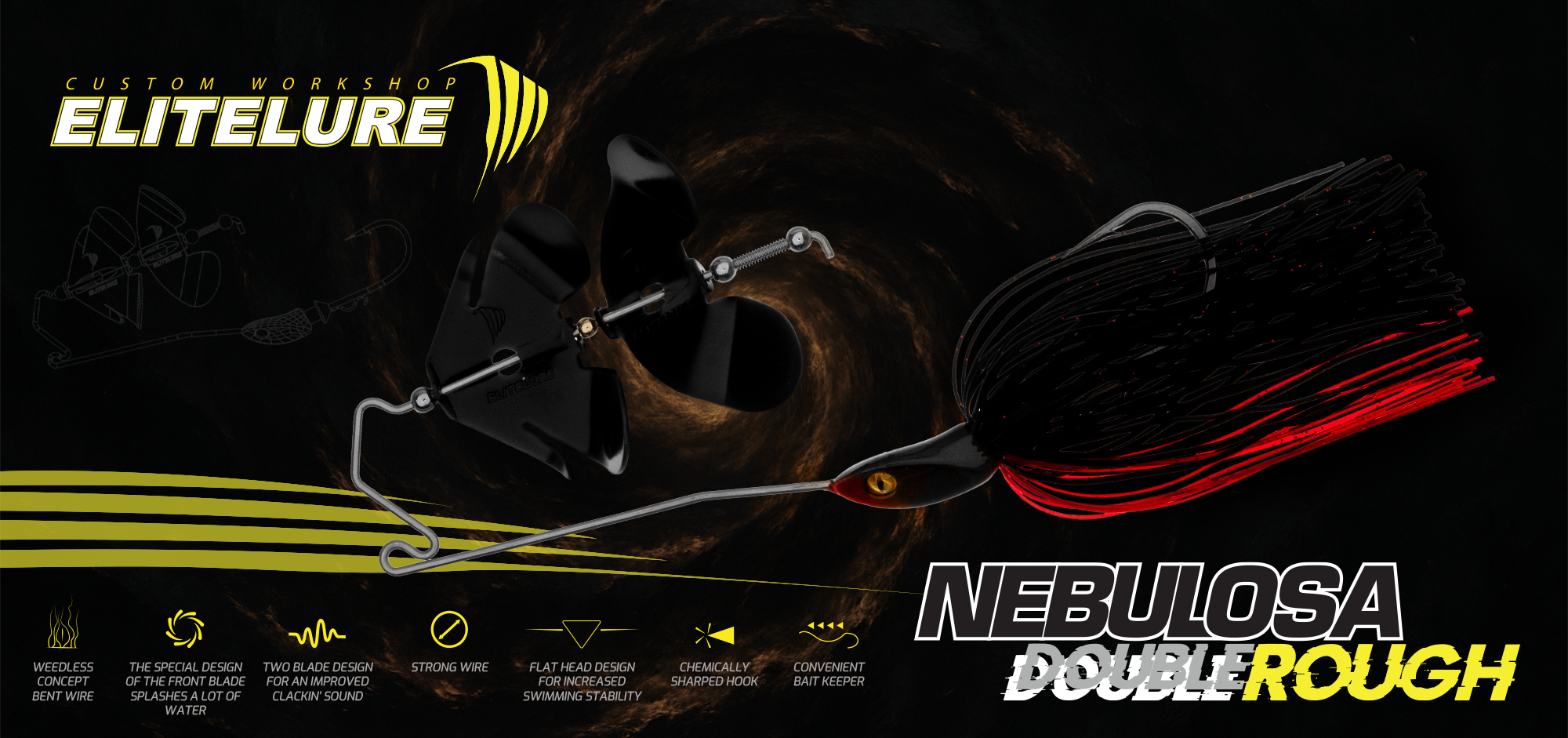 Immagine del prodotto Elitelure Nebulosa Double Rough