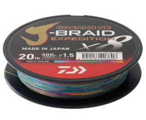 Daiwa J-Braid Expedition Multi Color Daiwa