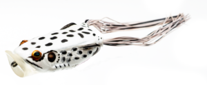 Livetarget Hollow Body Frog Popper Albino/White Livetarget