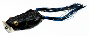 Livetarget Hollow Body Frog Popper Black/Black Livetarget