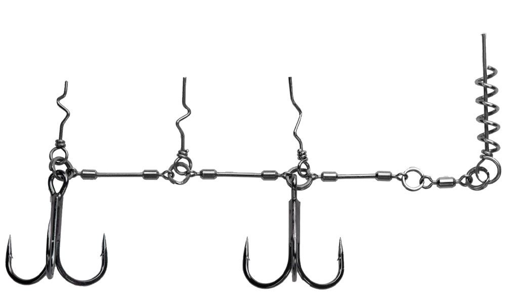Bild von BKK FISHING HOOKS Chain-21 Stinger Rig