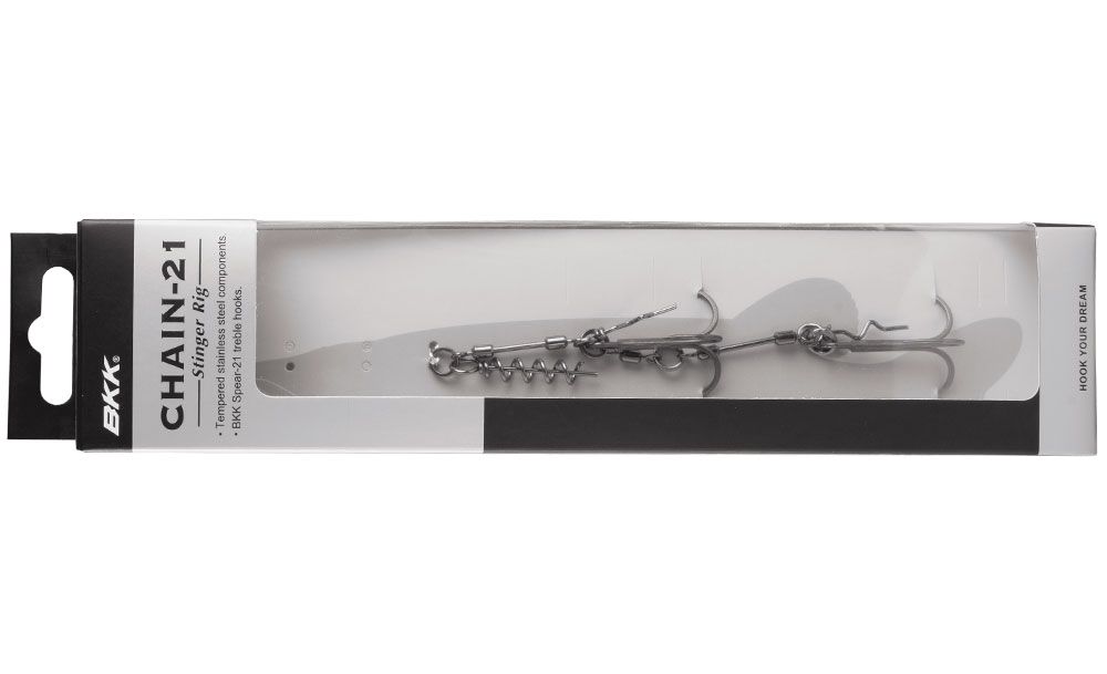 Bild von BKK FISHING HOOKS Chain-21 Stinger Rig