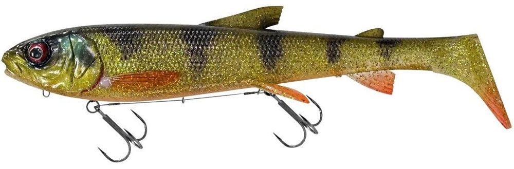 Savage Gear Line Thru Whitefish Shad XL Glitter Perch Savage Gear