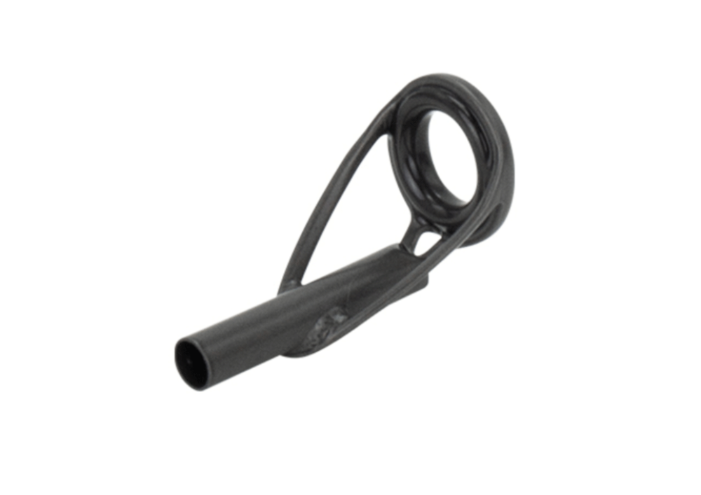 Fuji F series Alconite/Stainless Steel Tip Top Guides BB (Shiny Dark Grey) Fuji