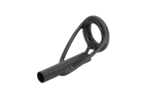 Fuji F series Alconite/Stainless Steel Tip Top Guides BB (Shiny Dark Grey) Fuji