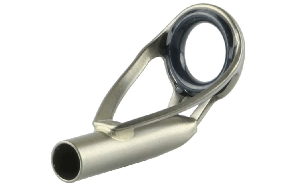 Fuji LG series FaZLite/Stainless Steel Tip Top Guides CC (Frosted Silver/White) Fuji