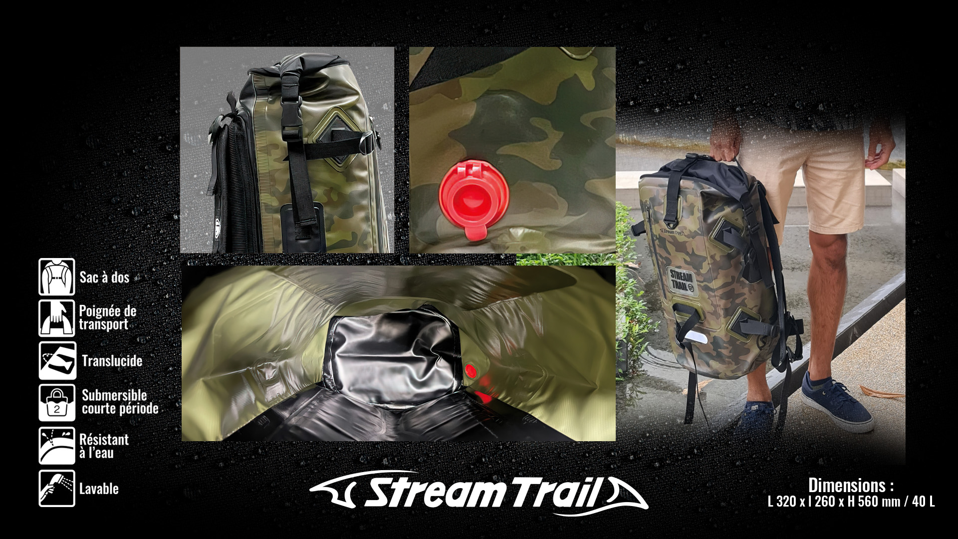 Immagine del prodotto Stream Trail Dry Tank 40L