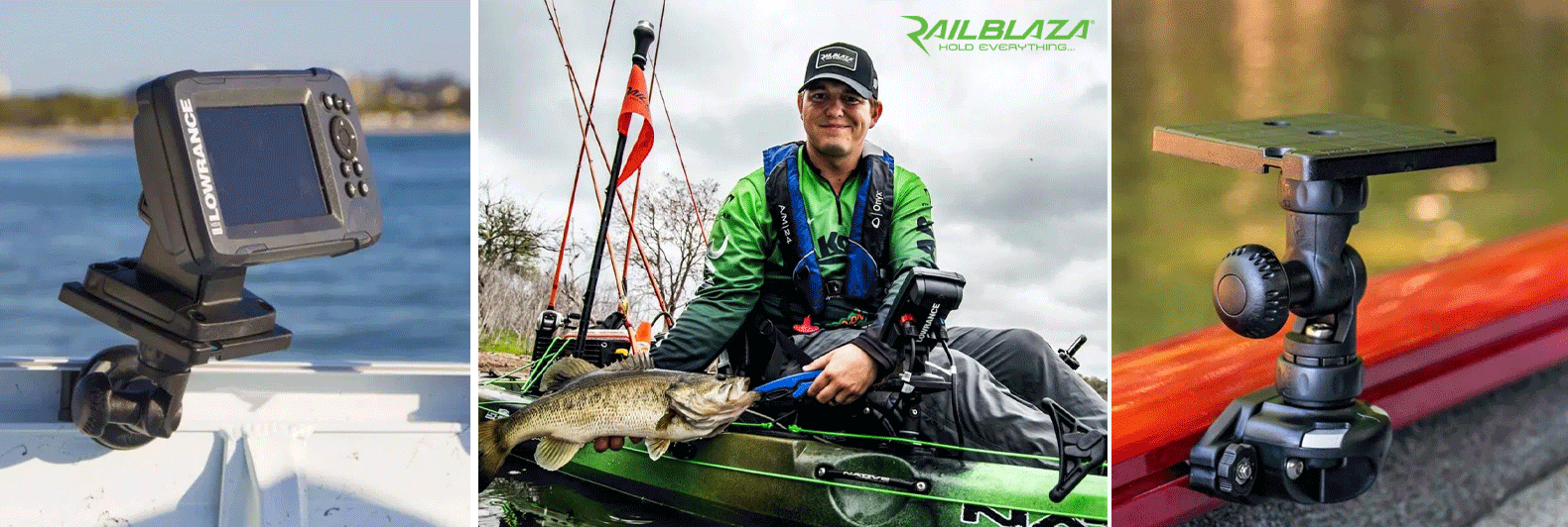 Immagine del prodotto Railblaza Fish Finder Mount R-Lock S