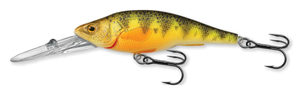 Livetarget Yellow Perch Crankbait Deep Dive Fluorescent/Matte Livetarget