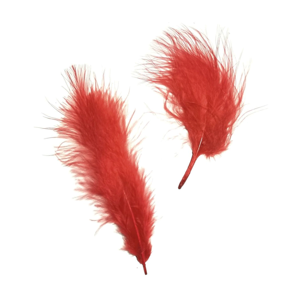 Olympus Piume di Marabù Rosso Olympus