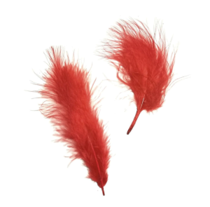 Olympus Piume di Marabù Rosso Olympus