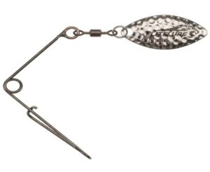 Elitelure Mustang Versatile Jig Spinner Willow Silver Elitelure