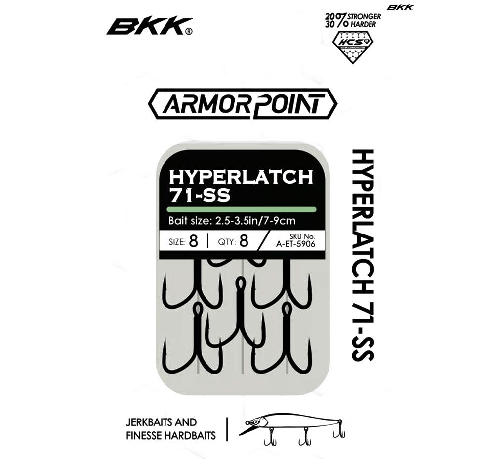 BKK FISHING HOOKS Armor Point Hypertlatch 71-SS BKK FISHING HOOKS