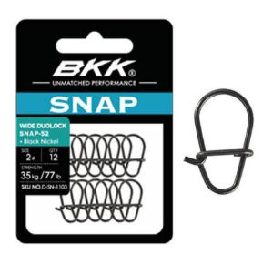 BKK FISHING HOOKS Wide Duolock Snap-52 BKK FISHING HOOKS