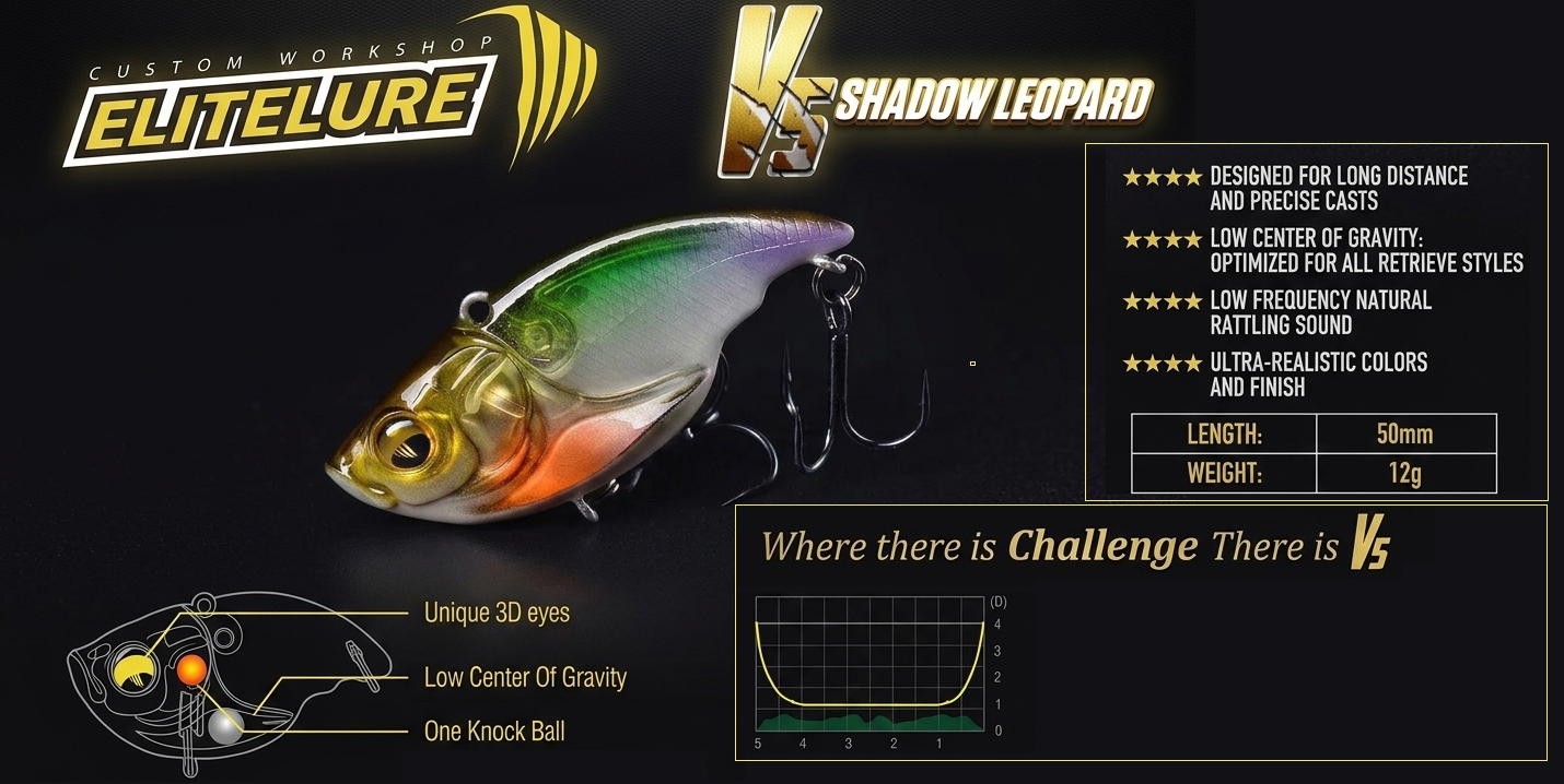 Immagine del prodotto Elitelure V5 Shadow Leopard