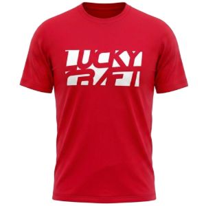 Lucky Craft T-Shirt Red & White Lucky Craft