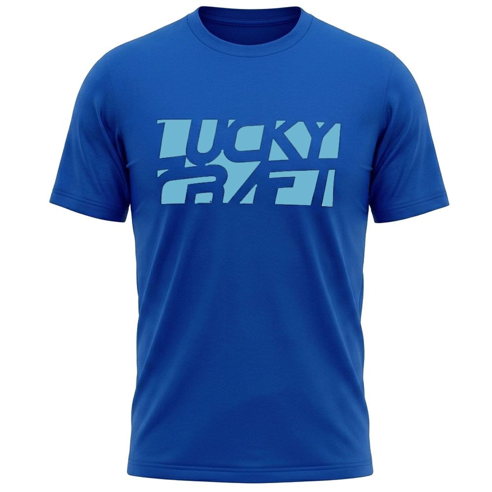 Lucky Craft T-Shirt Blue & Light Blue Lucky Craft