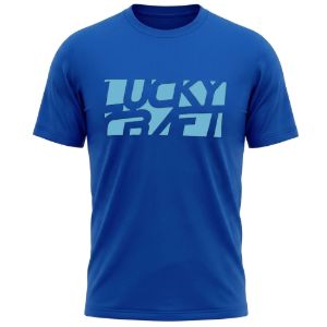 Lucky Craft T-Shirt Blue &amp; Light Blue Lucky Craft