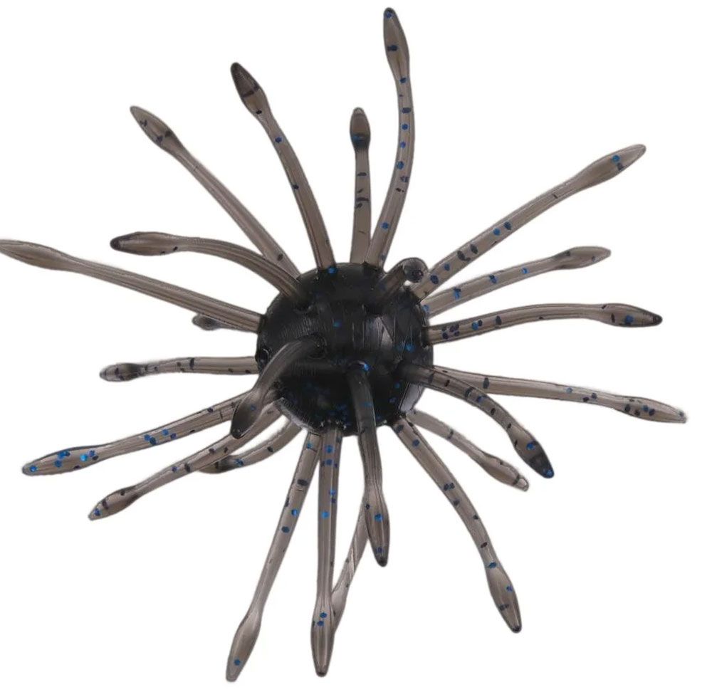 Gary Yamamoto Uni #021 Black W/LG Blue FLK Gary Yamamoto