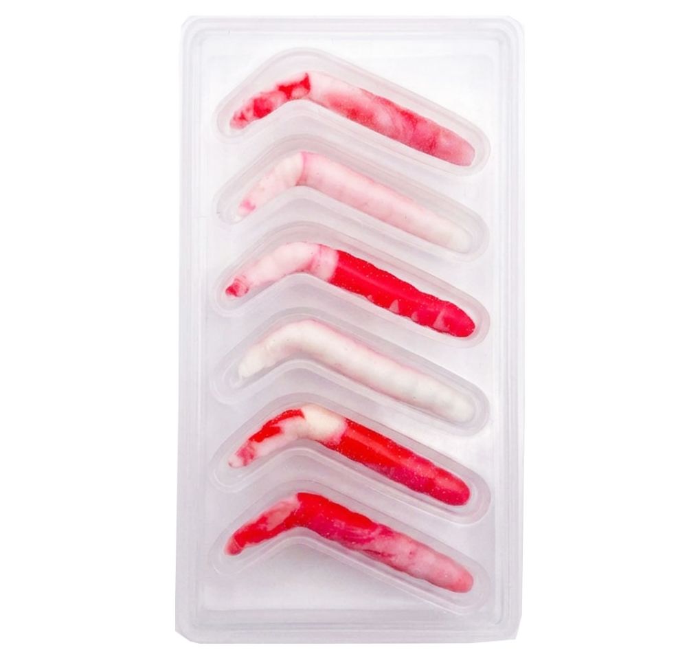 Esche Beretta Il Bruco n°1 Bianco Rosso Esche Beretta