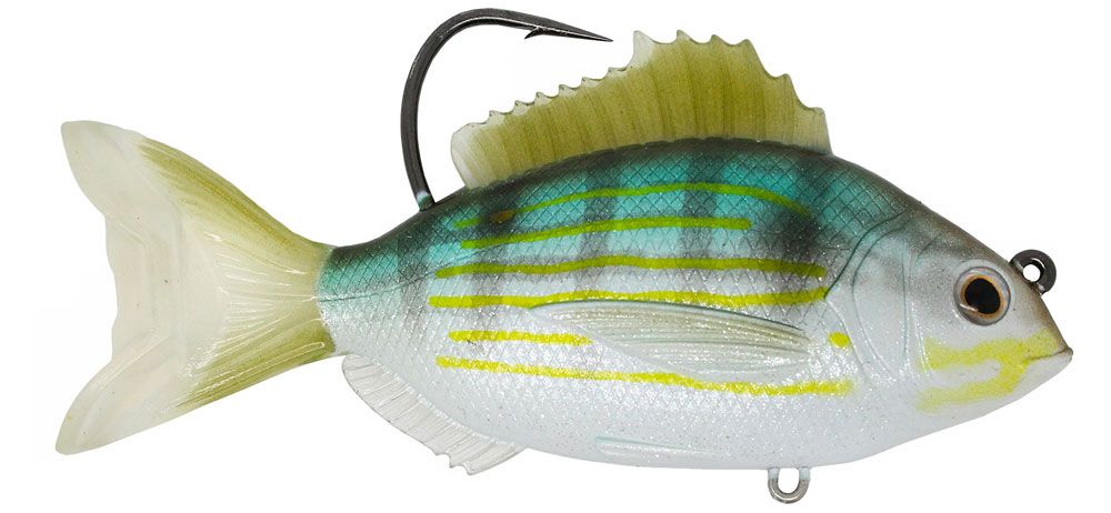 Livetarget Pinfish Swimbait 719 - Silver green Livetarget