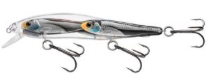 Livetarget Glass Minnow BaitBall Jerkbait Silver Black Livetarget