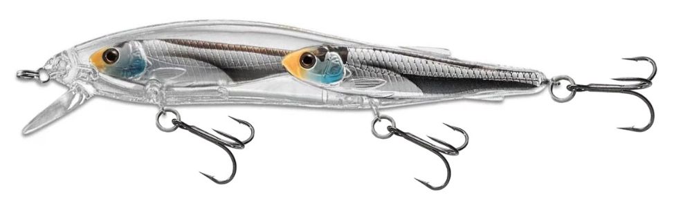 Livetarget Emerald Shiner Baitball Jerkbait Silver/Black Livetarget