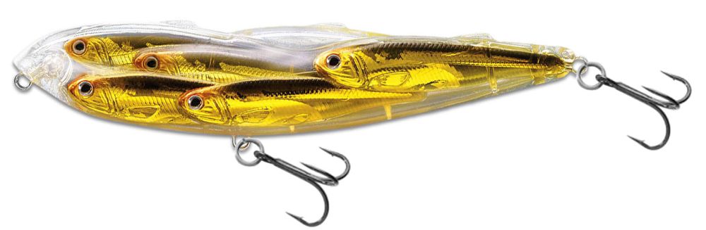 Livetarget Glass Minnow BaitBall Walking Bait Gold/Bronze Livetarget