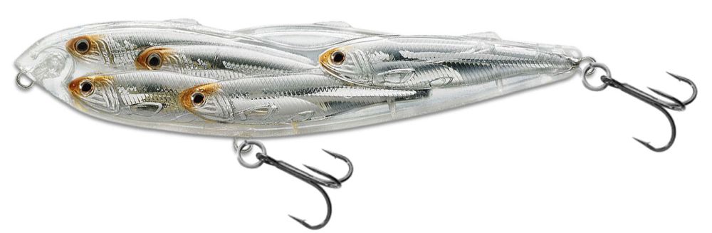 Livetarget Glass Minnow BaitBall Walking Bait Pearl/Natural Livetarget