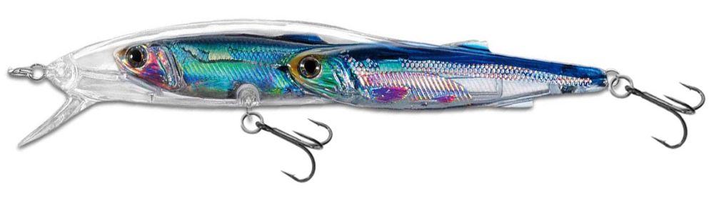 Livetarget Glass Minnow BaitBall Jerkbait Silver/Blue/Green Livetarget