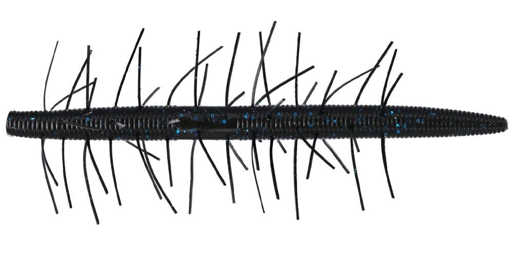 Yamamoto Baits Fuzzy Senko #021 Black Blue Flk Yamamoto Baits