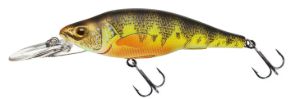 Livetarget Yellow Perch Crankbait Medium Dive Fluorescent Matte Livetarget