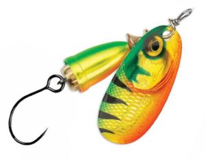 Blue Fox Vibrax Gilded Single Hook GDFT - Gilded Fire Tiger Blue Fox