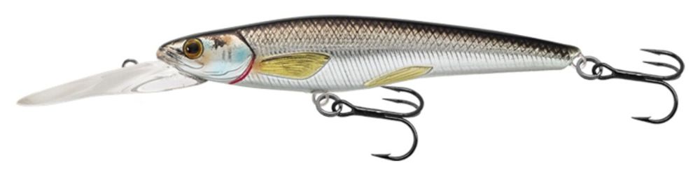 Livetarget Rainbow Smelt Deep Dive Silver Black Livetarget