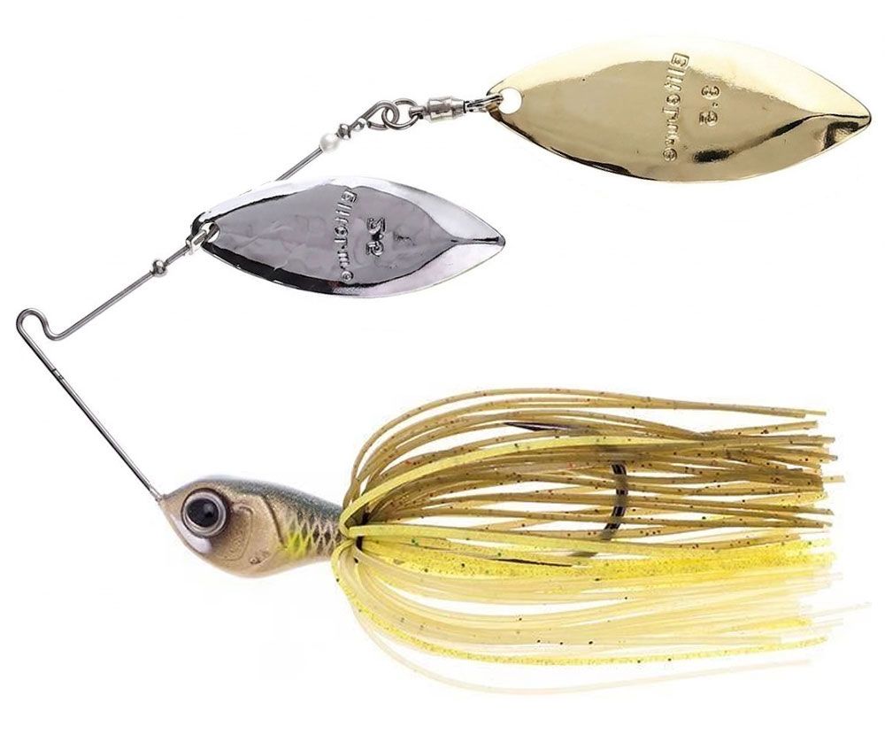 Elitelure CFS Spinnerbait Double Willow Ghost Ayu Elitelure