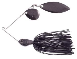 Elitelure CFS Spinnerbait Tandem Willow Colorado C.B Black Elitelure