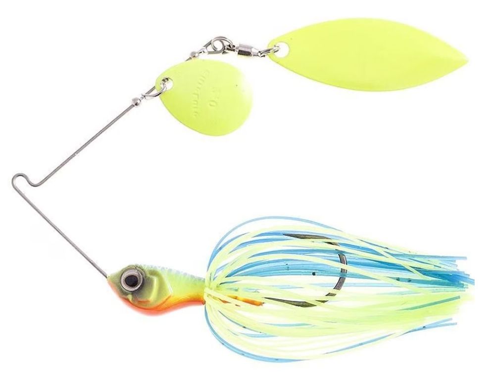 Elitelure CFS Spinnerbait Tandem Willow Colorado C.B Blueback Chart Elitelure