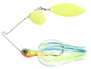 Elitelure CFS Spinnerbait Tandem Willow Colorado C.B Blueback Chart Elitelure