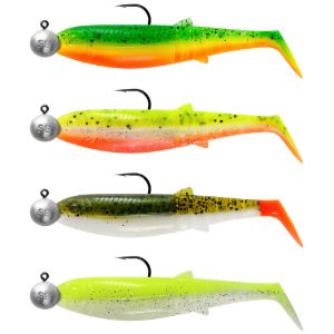 Savage Gear Cannibal Shad Mix UV Darkwater Mix Savage Gear