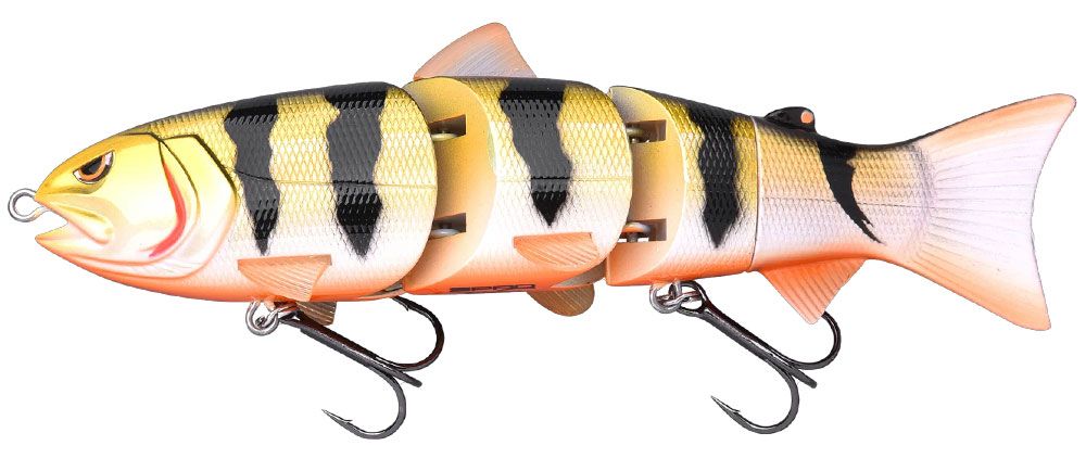 Spro BBZ-1 8" #21 UV Gold Perch Spro
