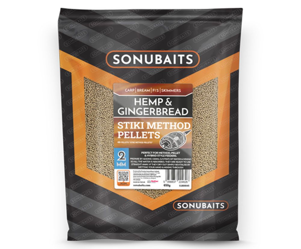 Sonubaits Stiki Method Pellets Hemp & Gingerbread Sonubaits
