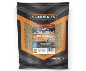 Sonubaits Stiki Method Pellets Hemp &amp; Gingerbread Sonubaits