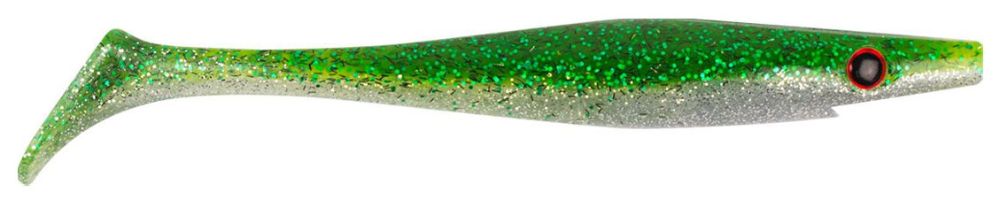 Strike Pro Pig Shad Jr #117 - Green Shad Flash Strike Pro