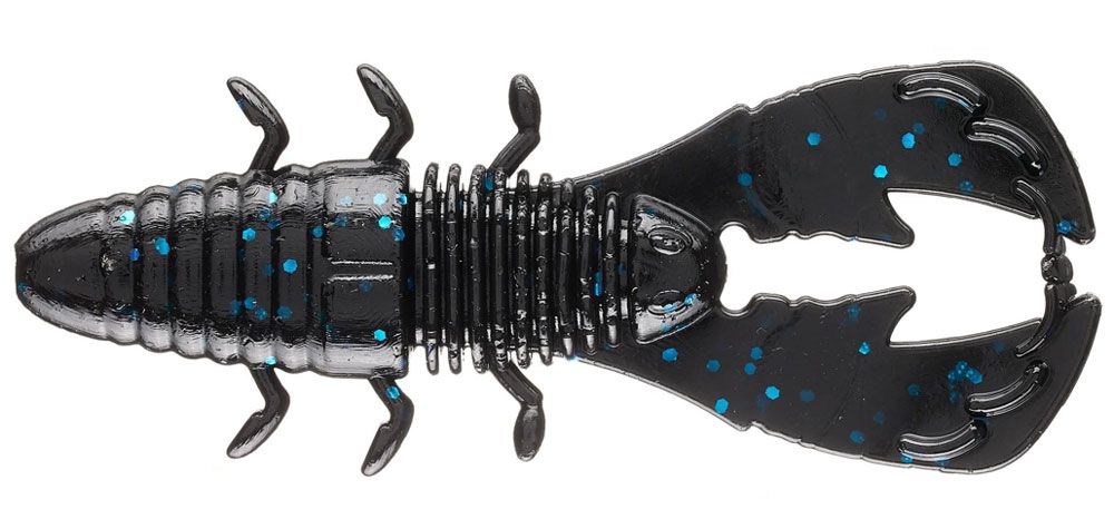 Yamamoto Baits Yama Bug #021 Black W / Lg Blu Flk Yamamoto Baits