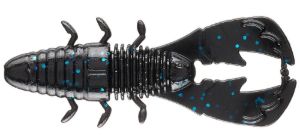 Yamamoto Baits Yama Bug #021 Black W / Lg Blu Flk Yamamoto Baits