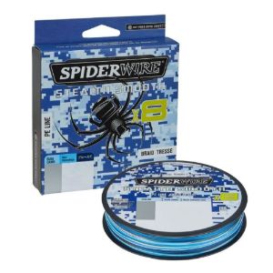 Spiderwire Stealth Smooth x8 Braid Blue Camo Spider Wire